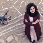 عکس دختر مهندس ایرانی مهندس هوافضا و فیزیک هسته‌ای