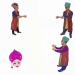 دارم یک نرم افزار با موضوع داستان های شاهنامه برای کودکان درست میکنم و نیاز دارم که یک شخصیت زال به صورت کودکانه براش طراحی بشه