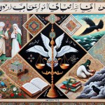 یک پوستر آموزشی با طراحی ایرانی، با موضوع آموزش امر به معروف
