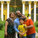 سلفی خانوادگی از کاخ سعدآباد