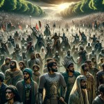 یه محیط برای کاسپلی ایرانی که مردمی داخلش باشن که کاراکترای شاهنامه رو کاسپلی کنن. این محیط تو یه فضای باز مثل پارک باشه. چهره مردمی که مثلا رستم و سهراب و افراسیاب رو بازی میکنن واضح نشون داده بشه. مهم ترین چیز مردم هستن بعد فضای اطراف