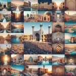 عکس اماکن تاریخی ایران رو کنار هم بچین و از همه شهرها باشه