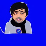 عکس جوان همدانی را که پرچمدار شبکه ایران یاران جوان هست رو تولید کن. نمادی از همدان باشه و پسر باشه و انیمیشن باشه