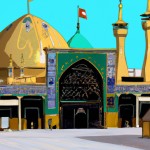 عکس از نجف حرم علی بن ابی طالب