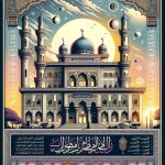 پوستر گرافیکی برای مدرسه قرآنی