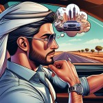 یک مرد زیبای ایرانی که سوار ماشین در جاده ای زیبا که در فکر موفقیت هست ولی به فکر زنش نیست