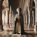 تصویر کوروش بزرگ در کاخ