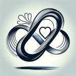 ترکیب علامت بینهایت و قلب