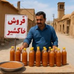 یه عکس از سود فروش خاکشیر در روستای مزینان بده