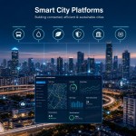 1920 در 800 پیکسل باشه Smart City Platforms عکس حرفه ای