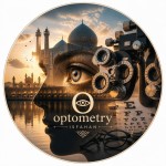از ترکیب ملزومات وابسته به اپتومتری و شهر اصفهان و کلمه optometry ، یک تصویر زیبا و دابل پرژر، برای پروفایل واتساپ درست کن