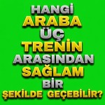 Hangi araba üç trenin arasından sağlam bir şekilde geçebilir? متن بالایی را به یک تایپو گرافی جذاب تبدیل کن و پشتش را سبز کروماکی بزن برای اینکه بکگراند را راحت جدا کنم فقط از دو رنگ استفاده کن و بین کلمات فاصله بینداز که راحت تر هر کلمه را جدا کات کنم و همچنین پشت متن را چیزی نزن یک متن یوتیوبی باشد و واقع گرایانه سایه ها را رعایت کن از رنگ های تیتانیومی و زرد استفاده کن