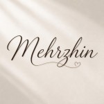 زیبا به انگلیسی بنویس mehrzhin